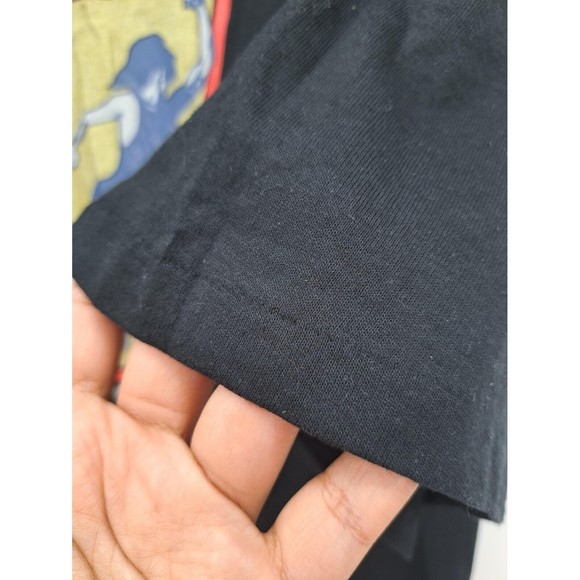 Vintage 1996 Ty Wilson USA Summer Games T-Shirt Sz XL Single Stitch Sleeve Black - Picture 6 of 8